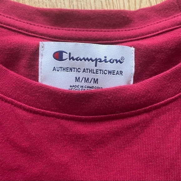 NWT CHAMPION RED T-SHIRT - M - Picture 8 of 14